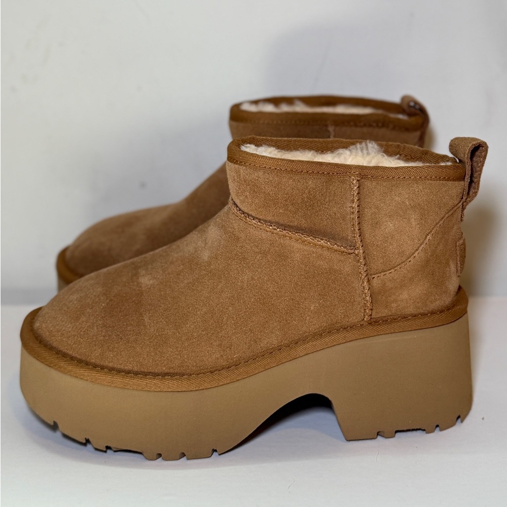 UGG Women's Classic Ultra Mini New Heights Fashion Boot